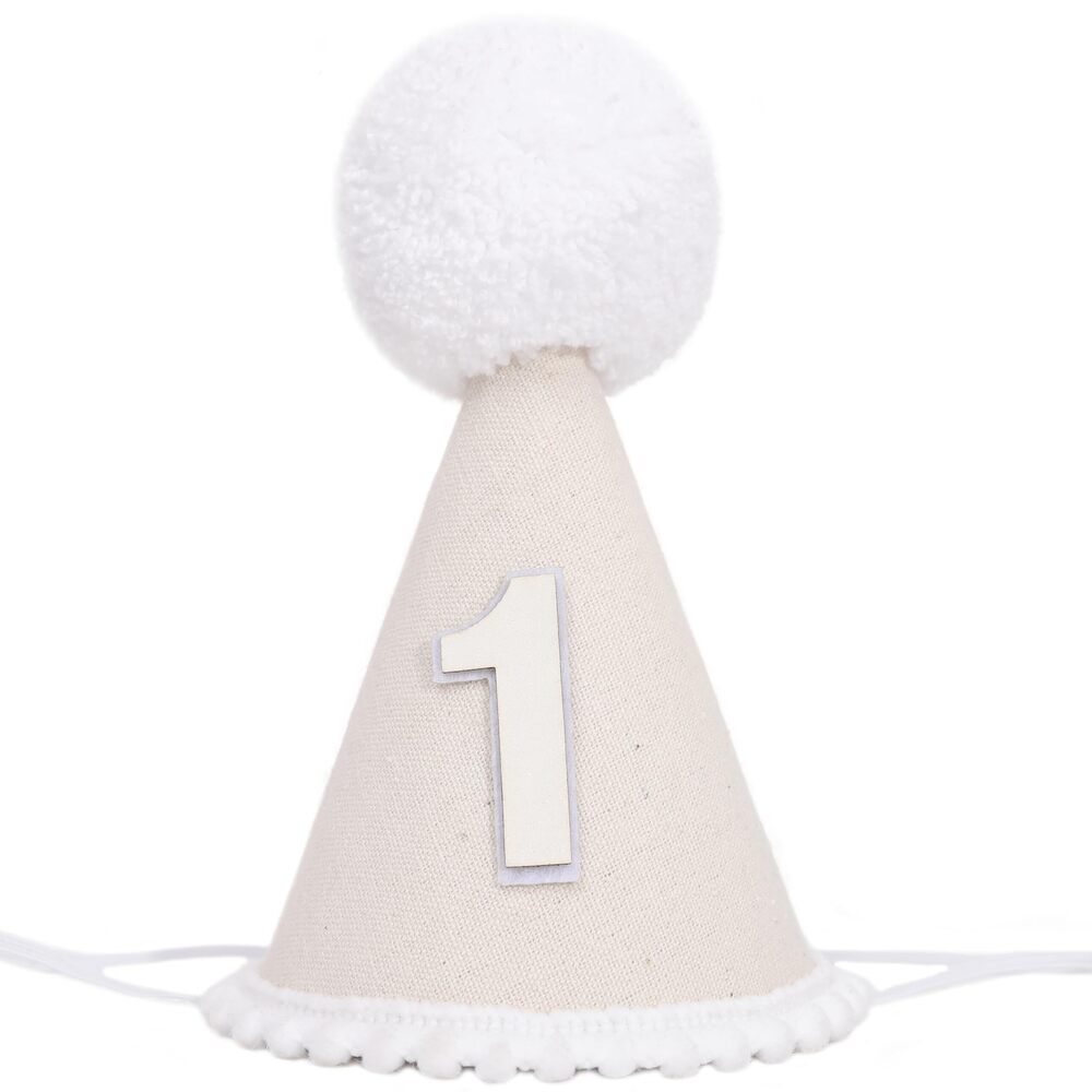 9502 Boho First Birthday Celebration Hat - Natural 1st Birthday Boho